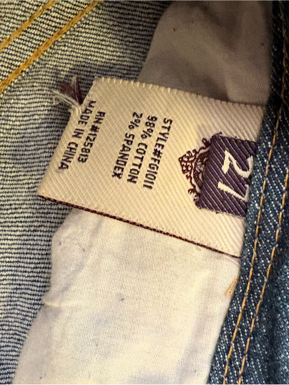 Flying Monkey Women's Boyfriend Jeans - Light/Medium Blue Distressed - Picture 5 of 8